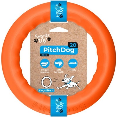 PitchDog PitchDog tréninkový Kruh pro psy zelený 20 cm