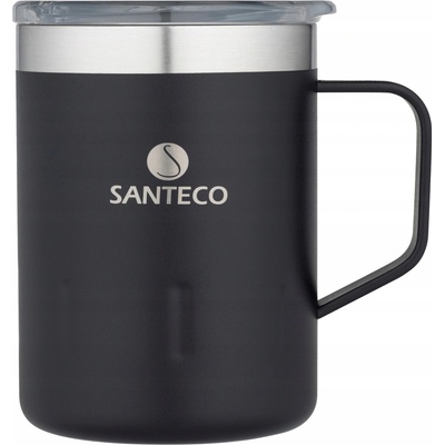 Santeco termohrnek nepropustný náustek 350 ml černý