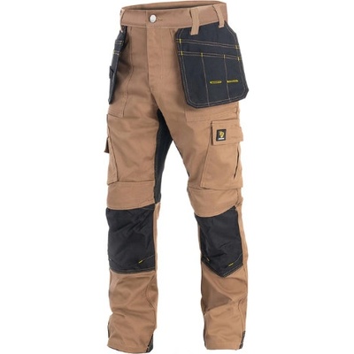 Procera pracovné nohavice do pása BUILDER khaki