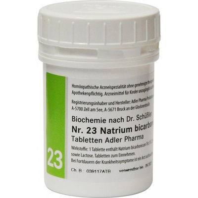Adler Pharma Schüsslerove soli Nr. 23 Natrium bicarbonicum D12 400 tabliet