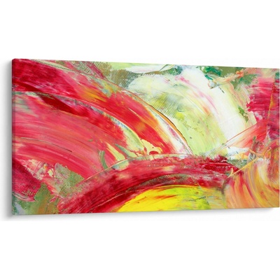 Obraz abstrakcie - maľba, jednodielne 120x70 cm