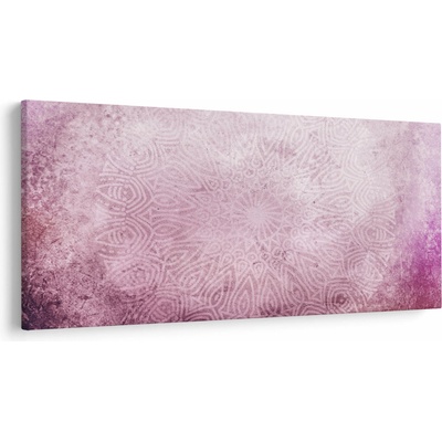 Obraz - Mandala v ružovej stene, jednodielne 250x125 cm