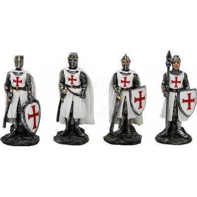 MystiCalls Sada 12 figurek Bílý Křižák