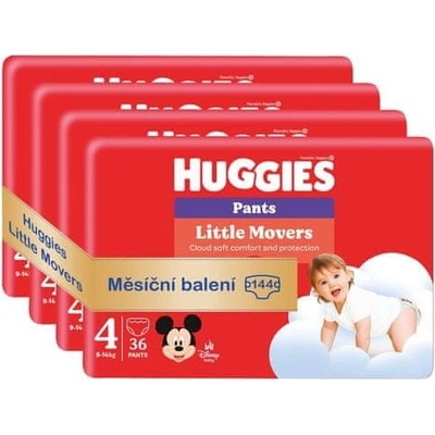Huggies Little Movers Pants 4 144 ks