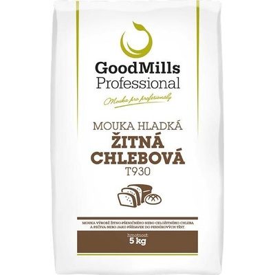 GoodMills Professional Mouka hladká žitná chlebová T930 5 kg