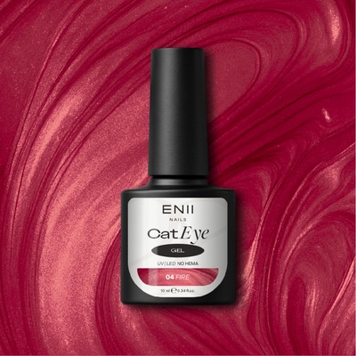 ENII NAILS Cat Eye Gel 04 Fire 10 ml