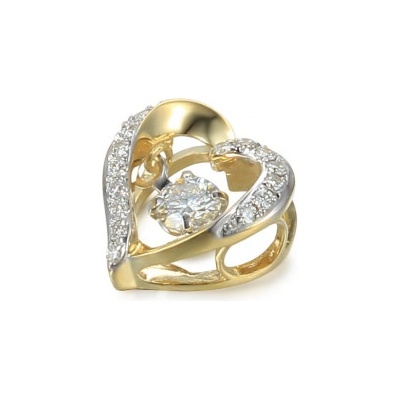 Gems diamantový přívěsek Hortenzia kombinované zlato a brilianty 585 38 2 1032.2ZB0.0.00.HSI.000.25