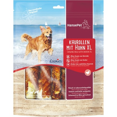 Hansepet žvýkací rolky s kuřecím filetem XL 2 x 450 g