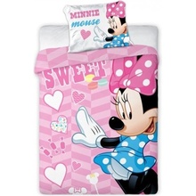 Faro obliečky Sweet Minnie Mouse Disney 1843 100 x 135 cm 40 x 60 cm