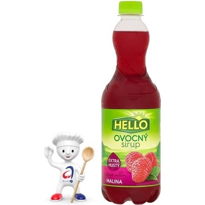 Hello Ovocný sirup malina 0,7 l