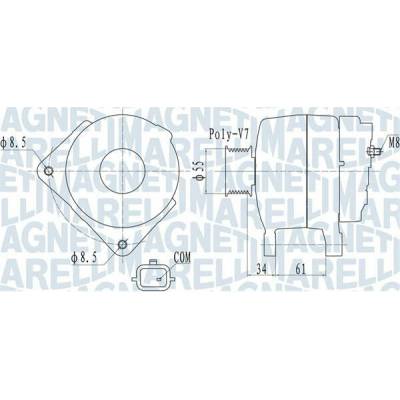 generátor MAGNETI MARELLI 063732054010
