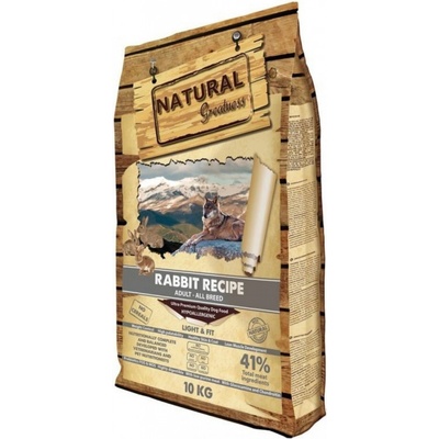 Natural Greatness Rabbit Recipe All Breed Light & Fit králík 10 kg