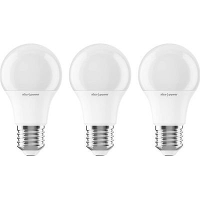 Alzapower LED 9-60W E27 2700K set 3 ks
