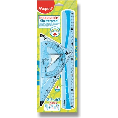Maped Unbreakable 4 Functions sada rýsovacích potřeb 3 dílná sada mix barev 897120