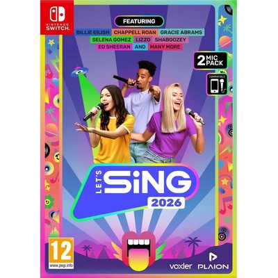 Let’s Sing 2026 + 2 mikrofony