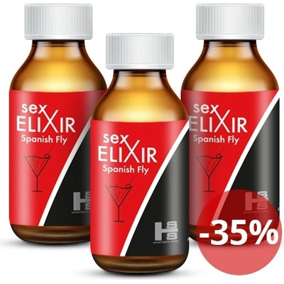 Sex Elixir Akcia Spolu 3 x15 ml