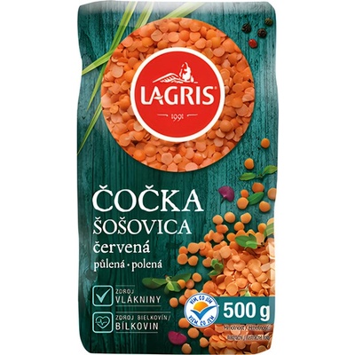 Lagris Čočka červená půlená 0,5 kg