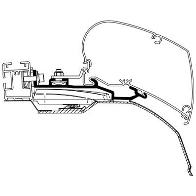 Kit adaptérů pro Fiat Ducato H2 na markýzy Thule 6200/6300 varianta L3H2/L4H2 – Hledejceny.cz