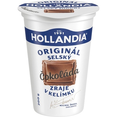 Hollandia Selský jogurt čokoláda 200 g