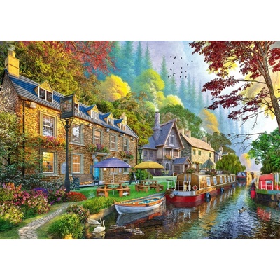 Ravensburger Down the Lane č.6 Pobrežná ulička 1000 dielov