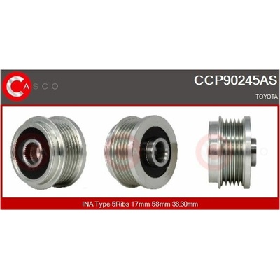 Řemenice, generátor CASCO CCP90245AS