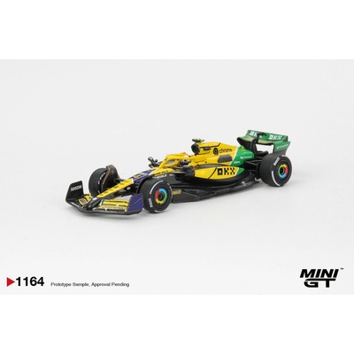 MINI GT McLaren MCL38 #4 Lando Norris 2024 F1 Monaco GP 1:64