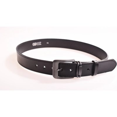 Penny Belts pánský kožený opasek 60012- 1-4-40 černý