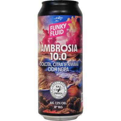 Funky Fluid Ambrosia 10.0 500 ml 7,2% (plech)