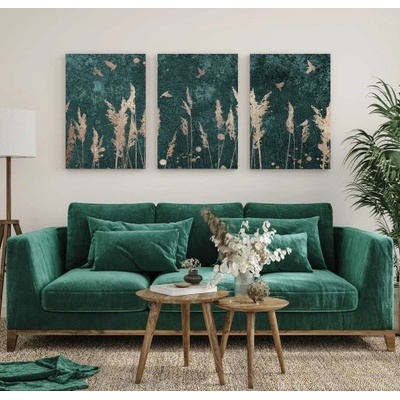 Divio Třídílný obraz na plátně, vzor 20441 Velikost: 90x180 cm