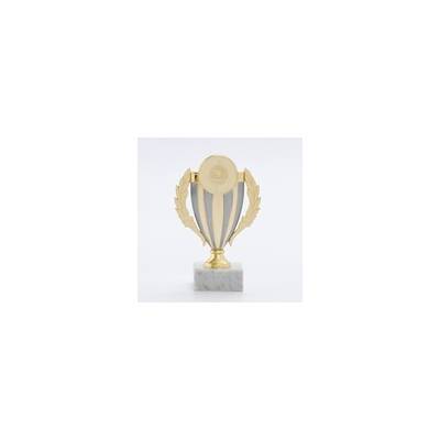 Plaketa zlatá/stříbrná 18 cm