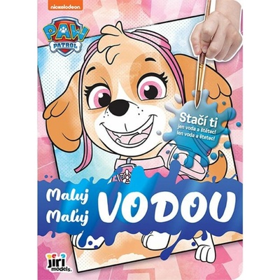 Jiri Models Maľuj vodou Tlapková patrola Skye