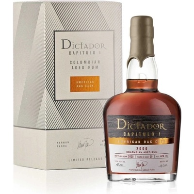Dictador Capitulo Uno American Oak Cask 2000 20y 41% 0,7 l (holá láhev)