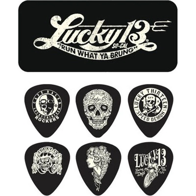 Dunlop Lucky 13 Pick Tin 0.73