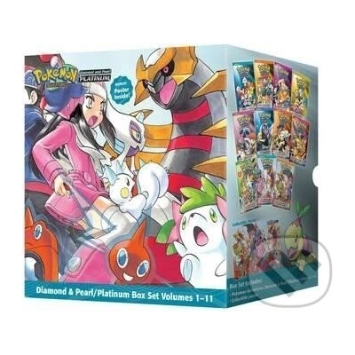 Pokemon Adventures Diamond & Pearl / Platinum Box Set: Includes Volumes 1-11 - Hidenori Kusaka – Hledejceny.cz