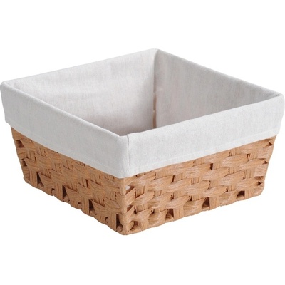 Kesper 17842 Úložný košík s textilnou podšívkou 28,5 x 28,5 x 14,5 cm