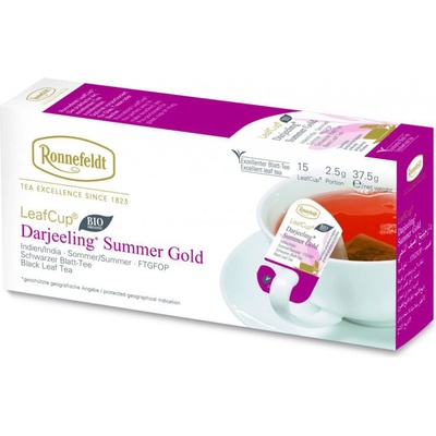 Ronnefeldt LeafCup Darjeeling Summer Gold čaj 15 x 2,5 g