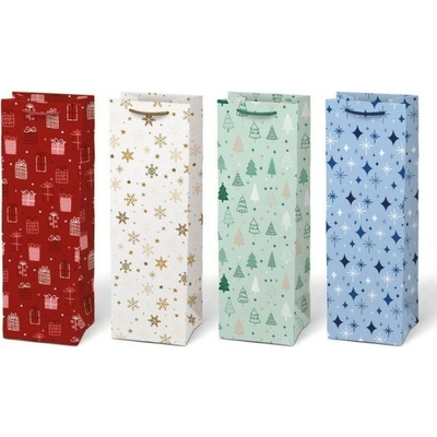 MFP Vánoční dárková taška na víno T12 - 12 x 36 x cm - 5253050