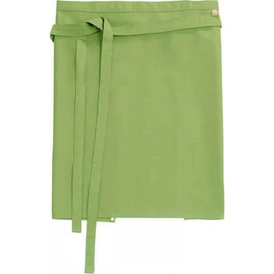CG Workwear Gastro zástěra Roma odolná proti pomačkání zelená listová CGW123