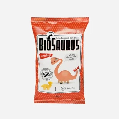 Extrudo Biosaurus Kukuřičné křupky Kečup 50 g
