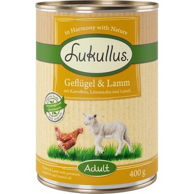 Lukullus Adult Skúšobné balenie 6 x 400 g