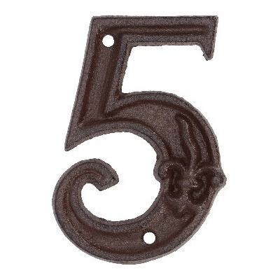 Domové číslo "BEST FOR BOOTS" 5|Esschert Design