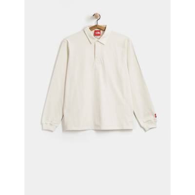 The North Face Red Box Rugby White Dune