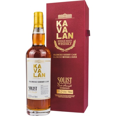 Kavalan Solist Oloroso Sherry Oak 53,2% 0,7 l (kazeta)