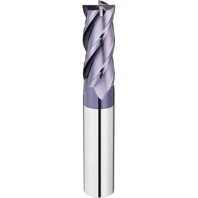 Fréza stopková tvrdokovová čtyřbřitá (pro materiály do 55 HRC) 2.5x50/9 (D2=4 mm)