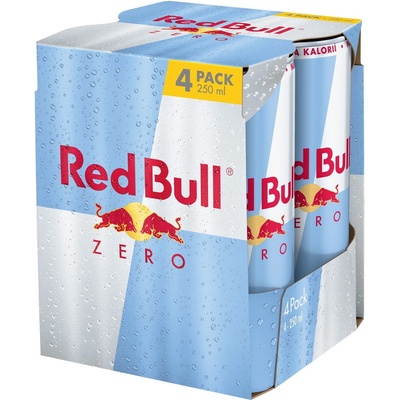 Red Bull Zero 4 x 0,25 l