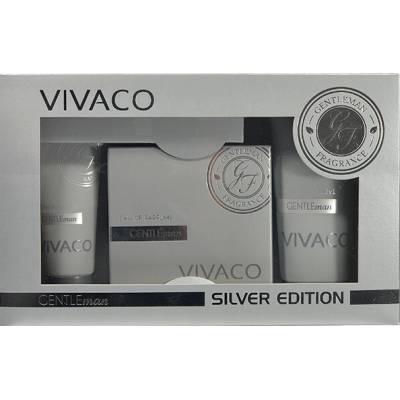 VIVACO Darčeková kazeta pánskej kozmetiky GENTLEMAN SILVER