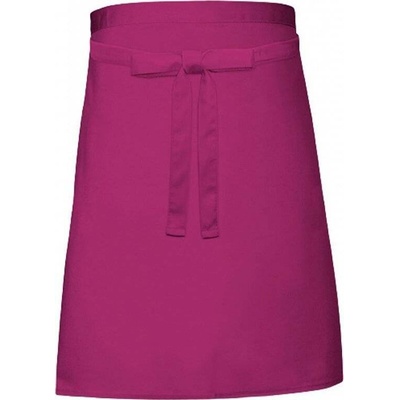 Link Kitchen Wear Pekařská lehčí zástěra délka pkolena 240 g/m Červená vínová X997