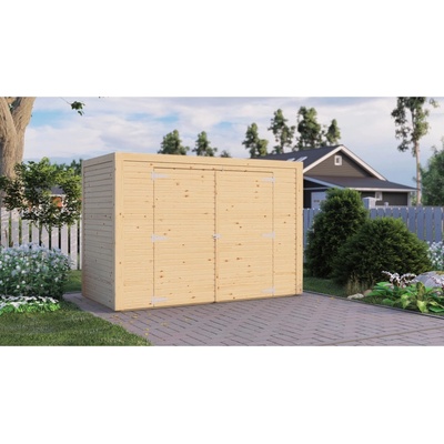 Bertilo Box Bike 103 x 207 cm prírodný