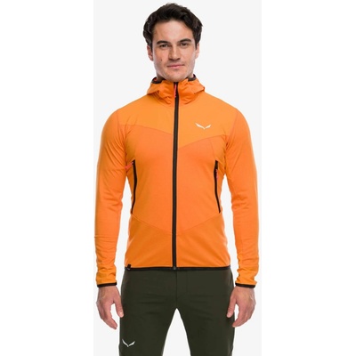 Salewa Agner Hybrid Polarlite Durastretch FZ Hooded turmeric melange