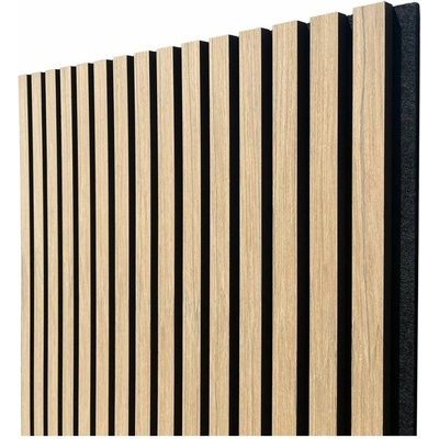 Akustický panel Třešeň dýha 60x270 cm lamely na filcu DAP60270DT